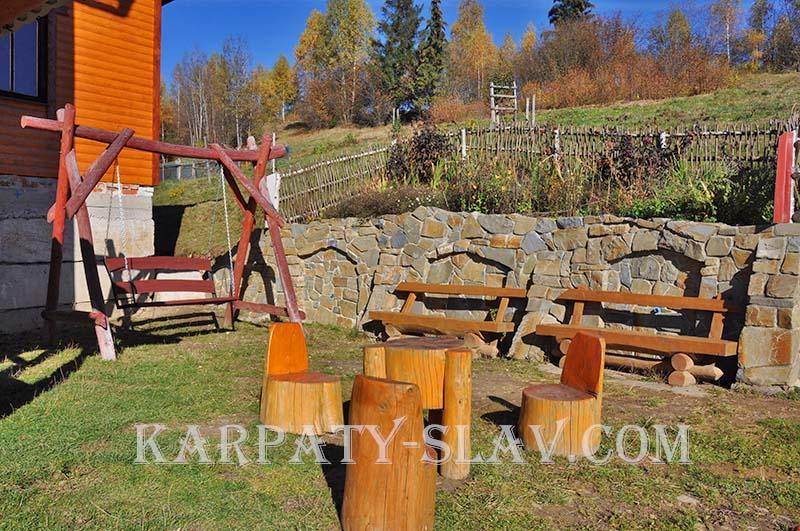 Zacharovany Karpaty Slavske Bagian luar foto