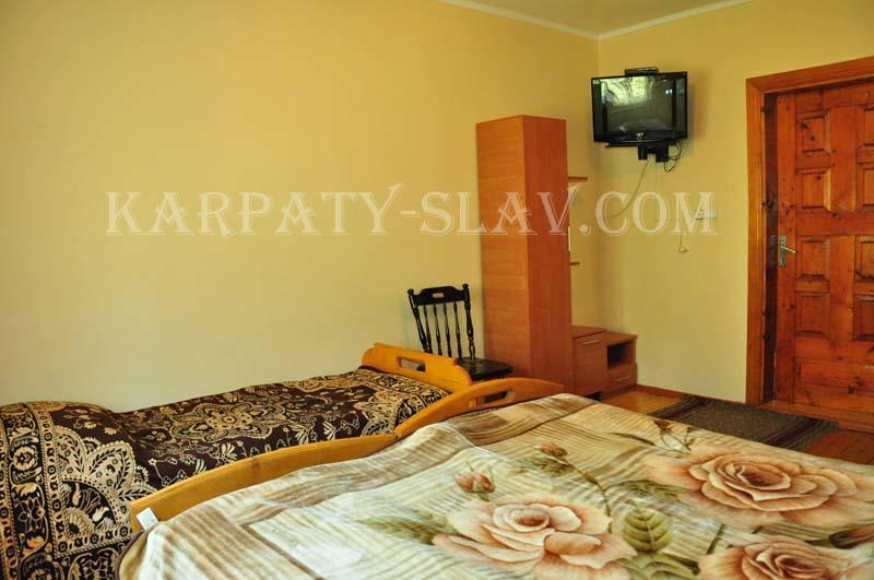Zacharovany Karpaty Slavske Bagian luar foto