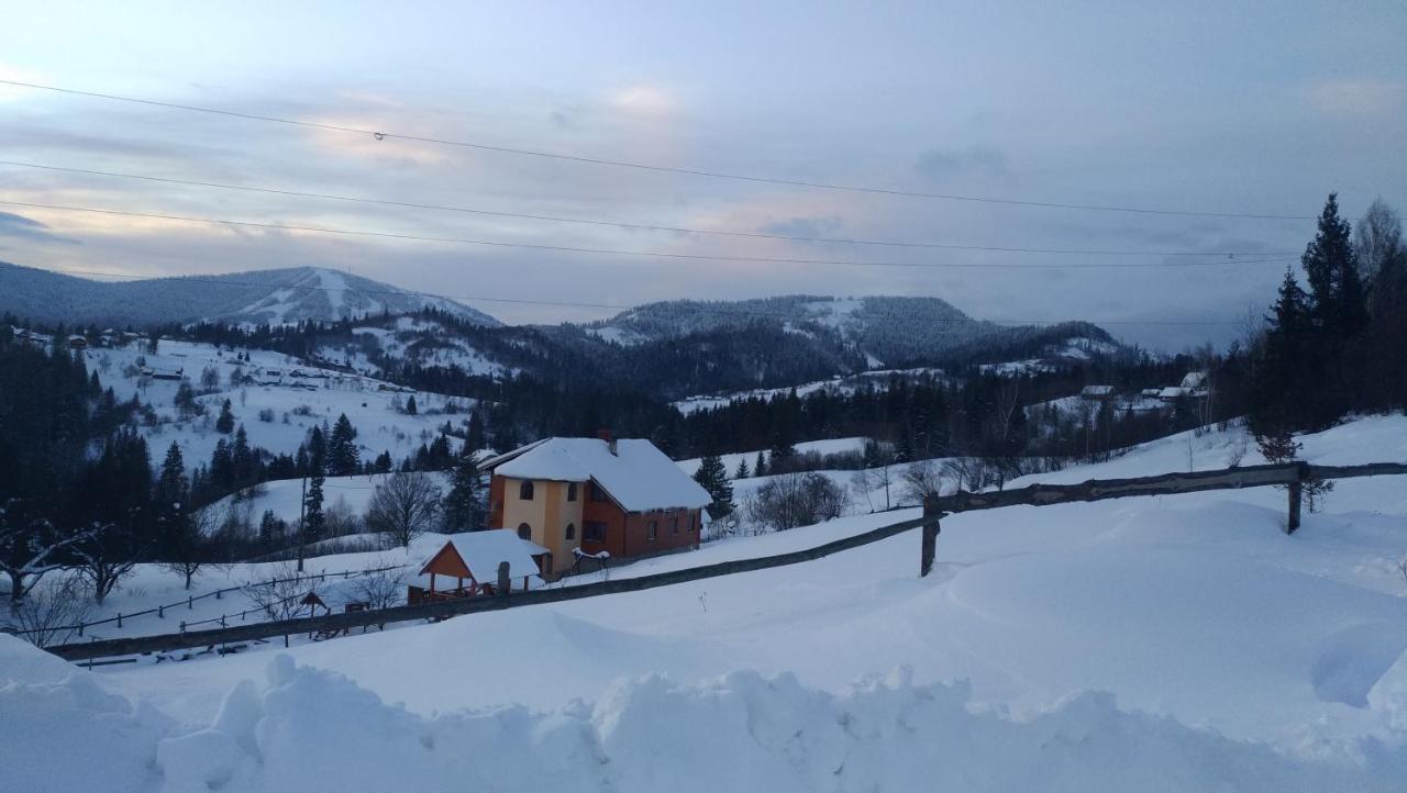 Zacharovany Karpaty Slavske Bagian luar foto
